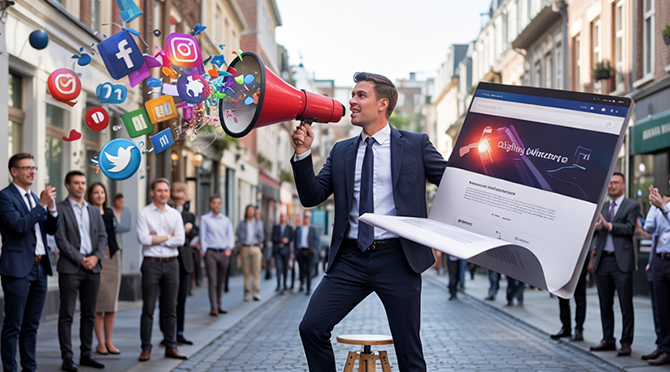 the Role of Social Media in Website Promotion